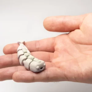 Tiny Electric eel - Articulated & Keychain