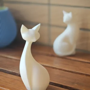 Cat Figurine Decor