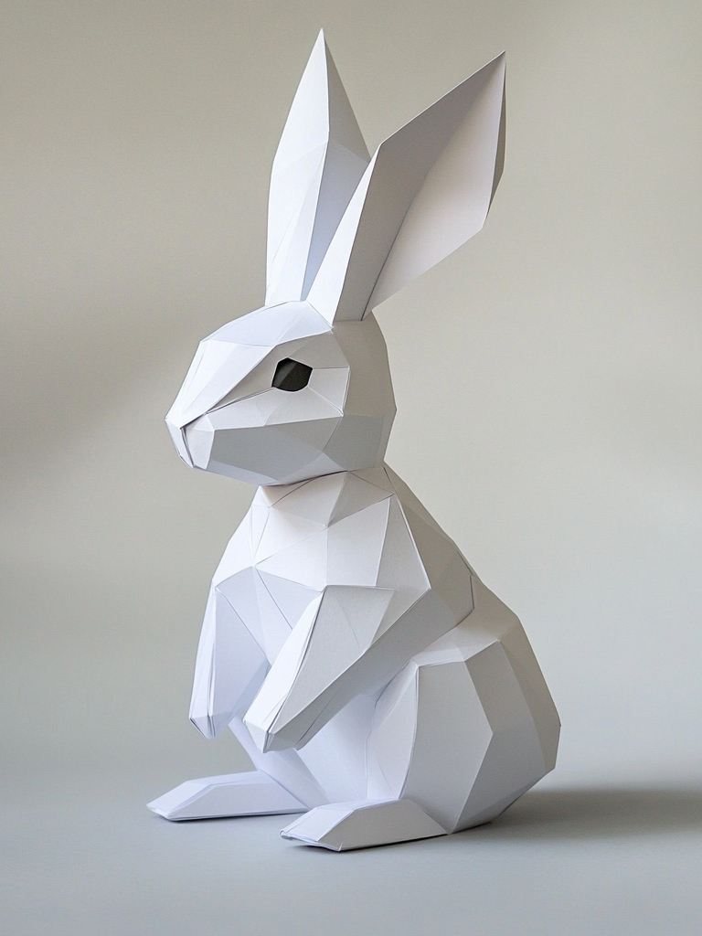 3D Poly Bunny