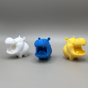 Cute Hippo(3D Printed - Multiple Color Available )