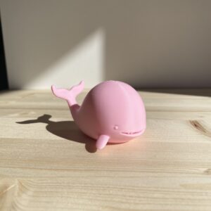 Whale(3D Printed – Multiple Color Available )