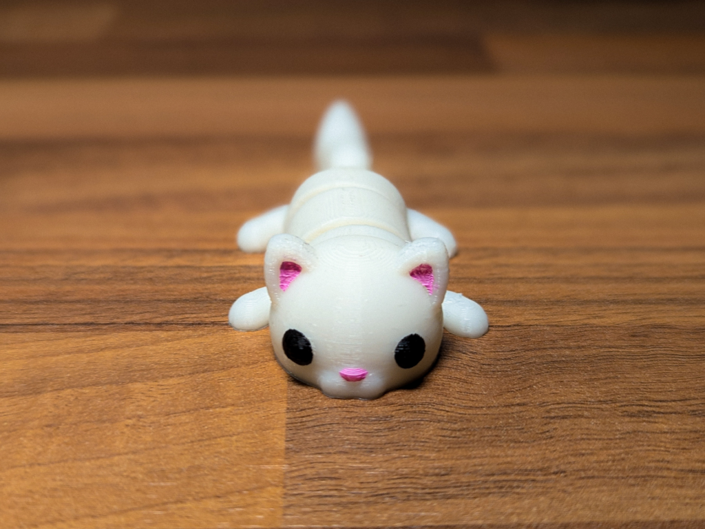Articulated Cat 3D Fabrication