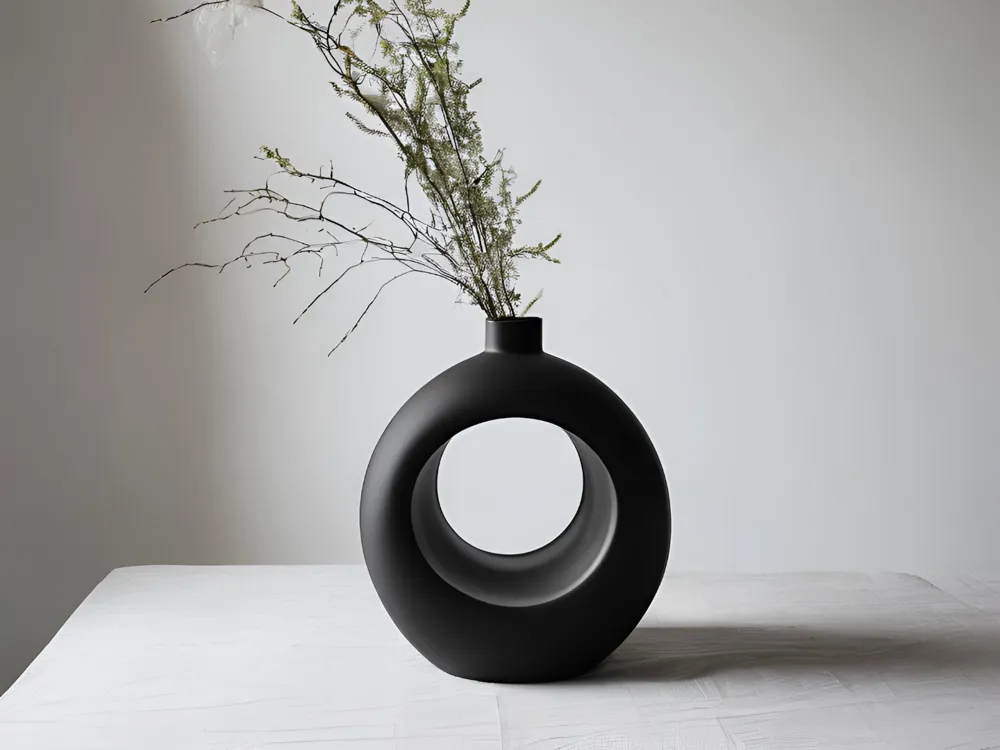 Modern Design Nordic Circular Ring Vase